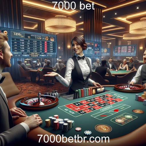 A Experiência do Cassino ao Vivo no 7000 Bet