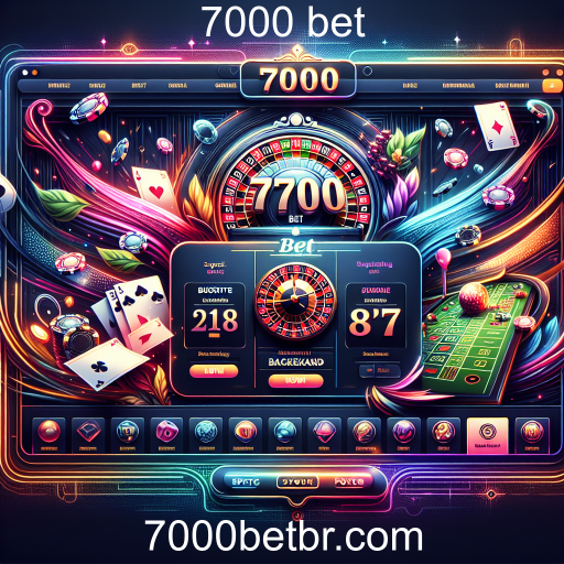 Apostas Especiais: A Nova Fronteira na 7000 Bet